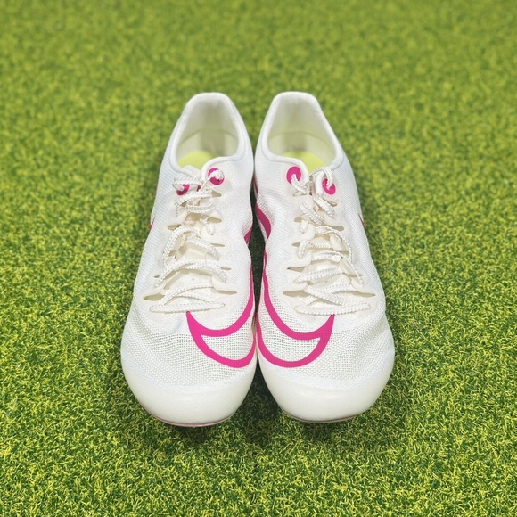 Nike Ja Fly 4 Size 10.5 Track & Field Spikes White Pink Bag & Tool DR2741-100 - Picture 3 of 7